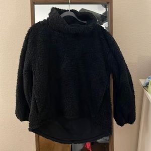 lulu lemon xl sherpa bell sleeve sweater